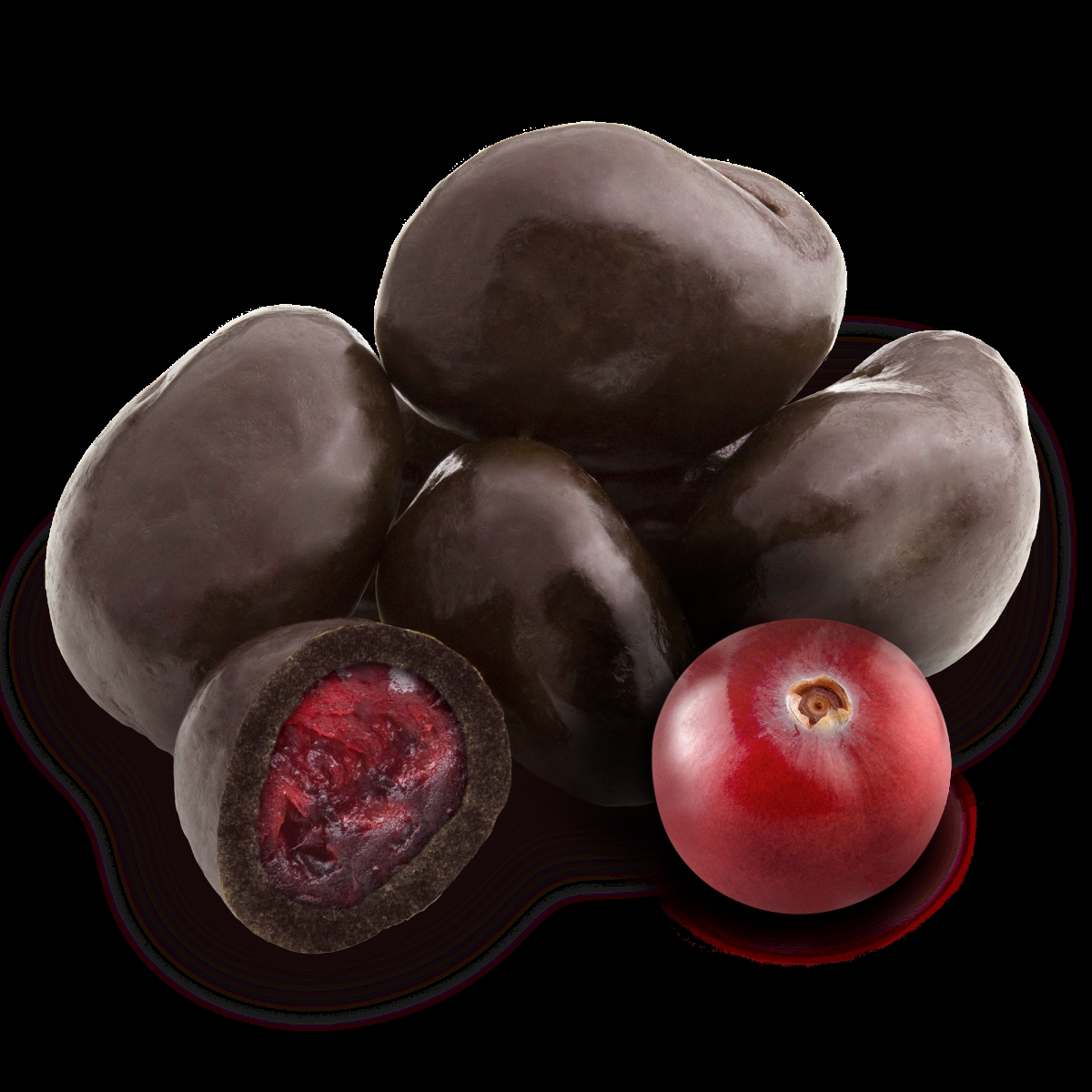 202012 11 lbs Dark Chocolate Dried Cranberries