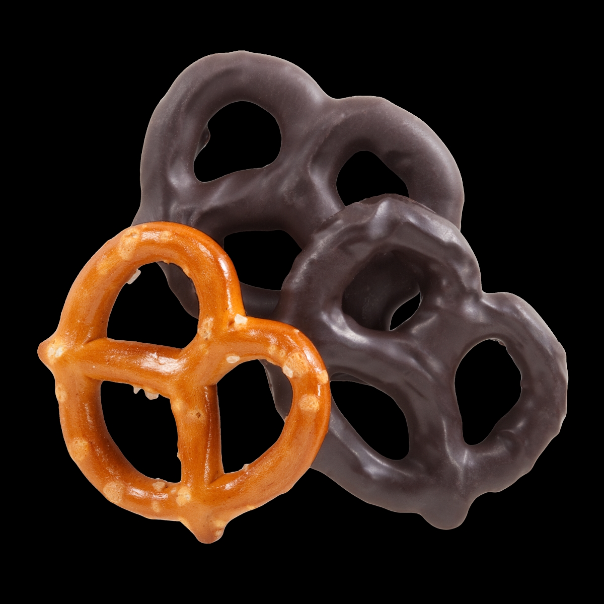 202015 11 lbs Dark Chocolate Pretzels