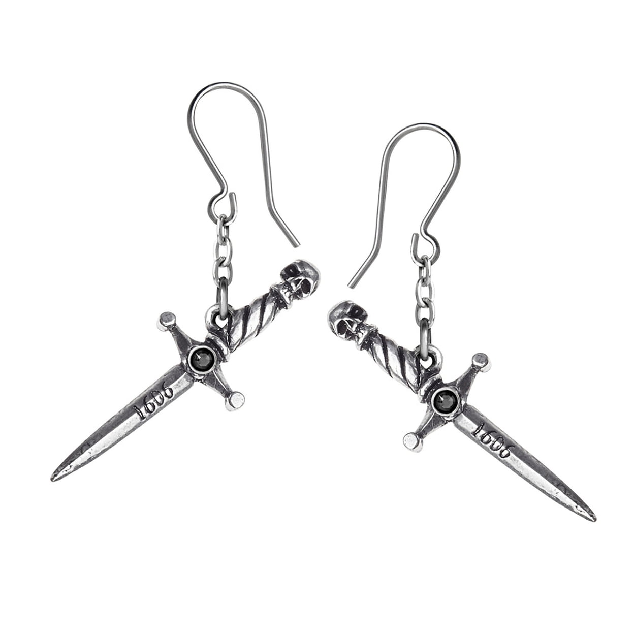 Picture of Alchemy Gothic E378 Hand of Macbeth Earrings