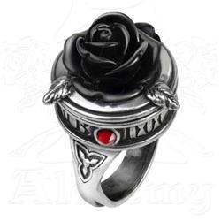 Picture of Alchemy of England R209T Sub Rosa Poison Ring - Size T