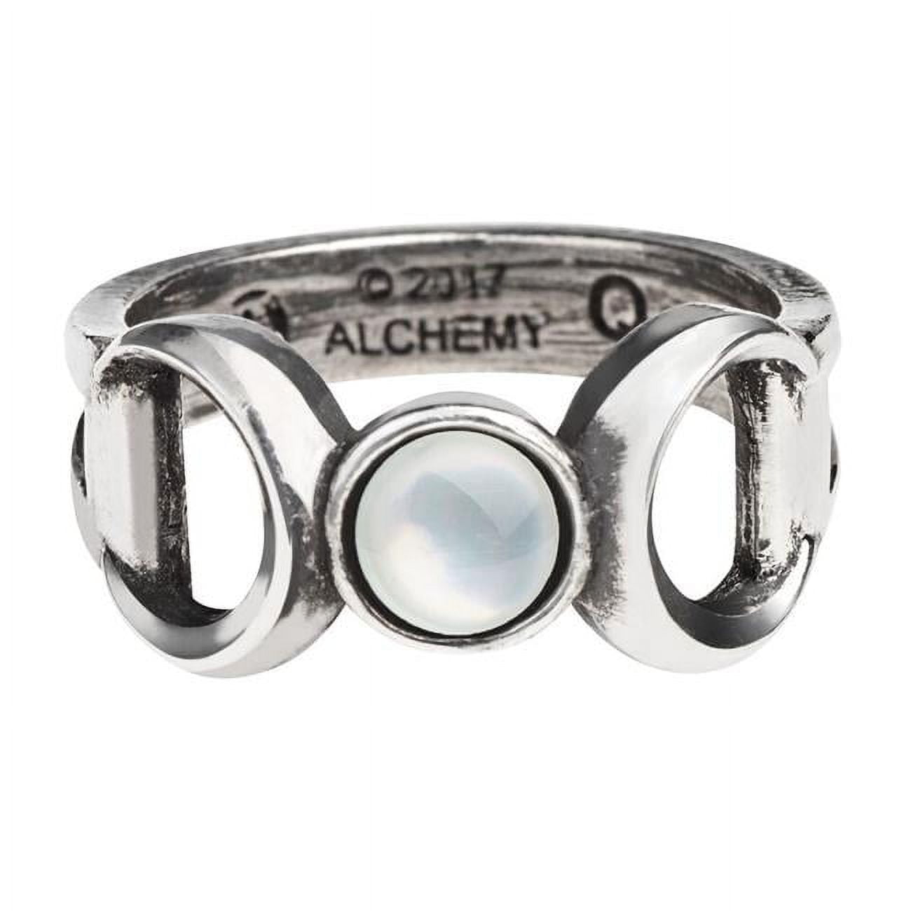R219T Triple Goddess Ring Size T-9.5