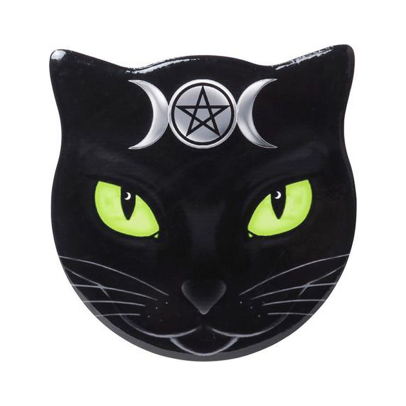 Picture of Alchemy Gothic CC16 5.43 in. Triple Moon Cat Coaster