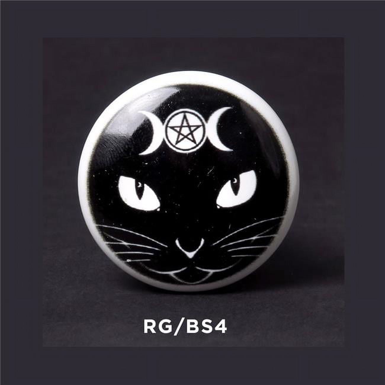 Picture of Alchemy Gothic RGBS4 2.36 in. Sacred Cat Bottle Stopper