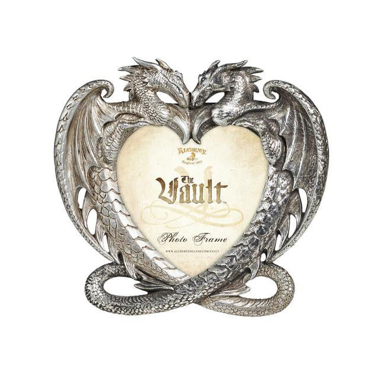 Picture of Alchemy Gothic V83 6.3 in. Coeur Savage Photo Frame&#44; Antique Silver