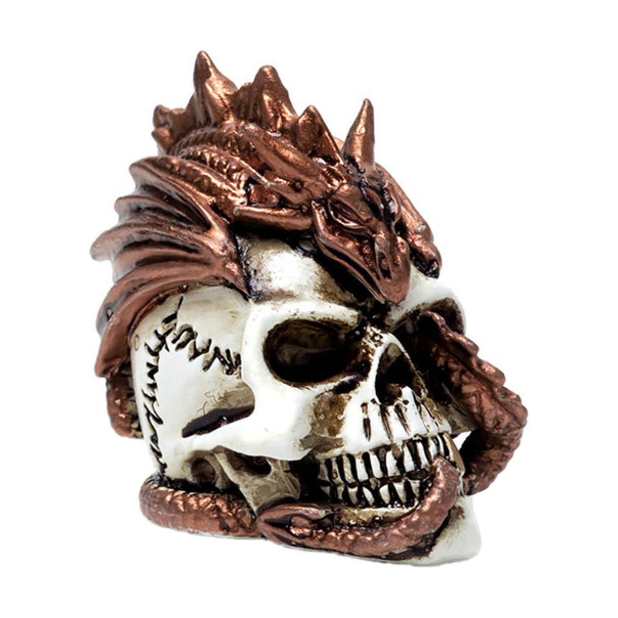 Picture of Alchemy Gothic VM4 1.69 in. Dragon Keepers Skull Miniature