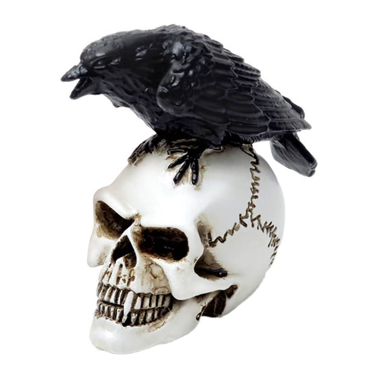 Picture of Alchemy Gothic VM7 1.65 in. Raven Skull Miniature