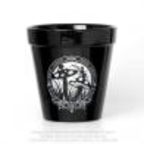 GPP2 Magic Garden Plant Pot, Black & White