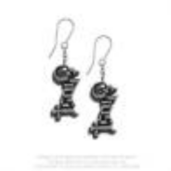 PE16 1.1 in. Ghost Earrings