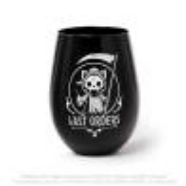 SG2 Last Orders Drinking Glass, Black