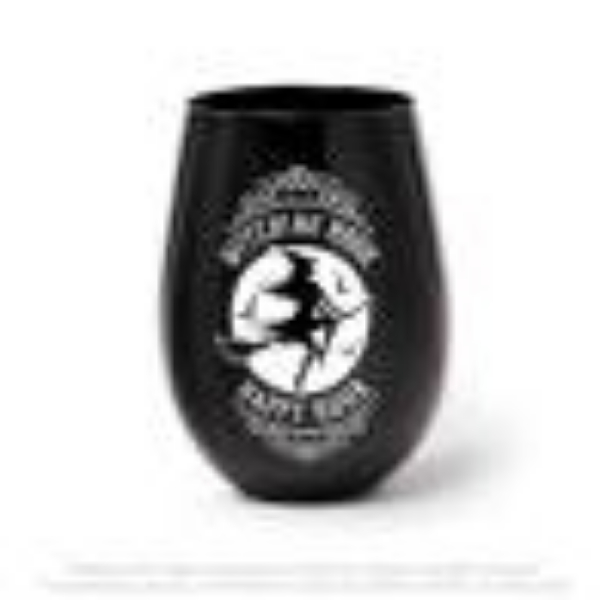 SG4 Witching Hour Drinking Glass, Black