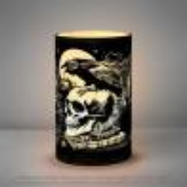 LED6 Poes Raven Lantern