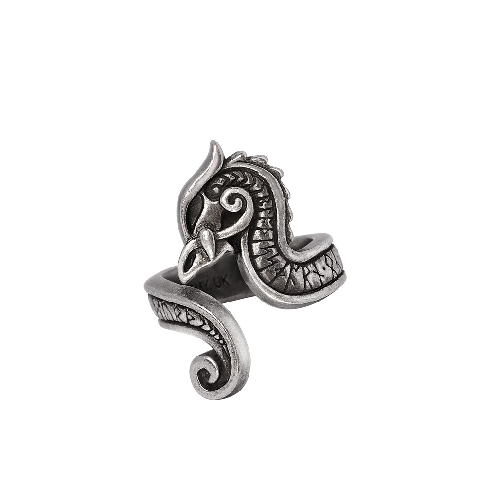 R252W-Y Fafnirok Finger Ring - Size 11-12