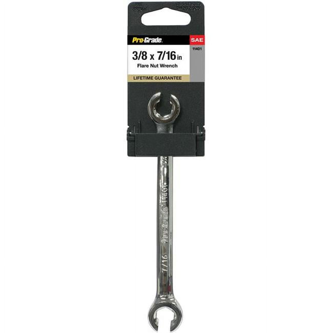 Picture of Pro-Grade 11401 0.43 x 0.37 in. Flare Nut Wrench