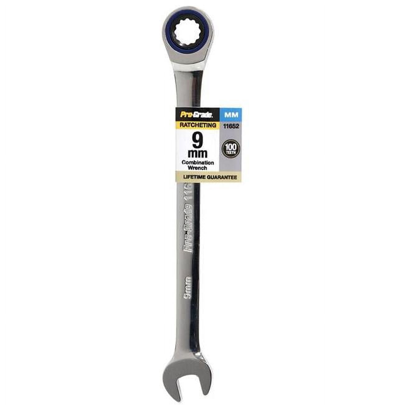 Picture of Pro-Grade 11652 9 mm Ratcheting Combo Wrench