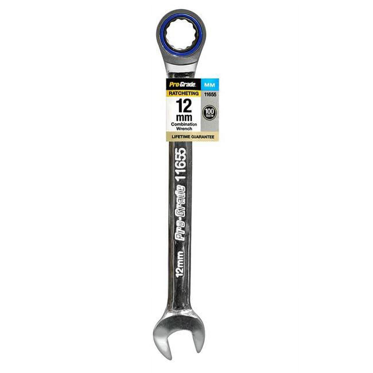 Picture of Pro-Grade 11655 12 mm Ratcheting Combo Wrench