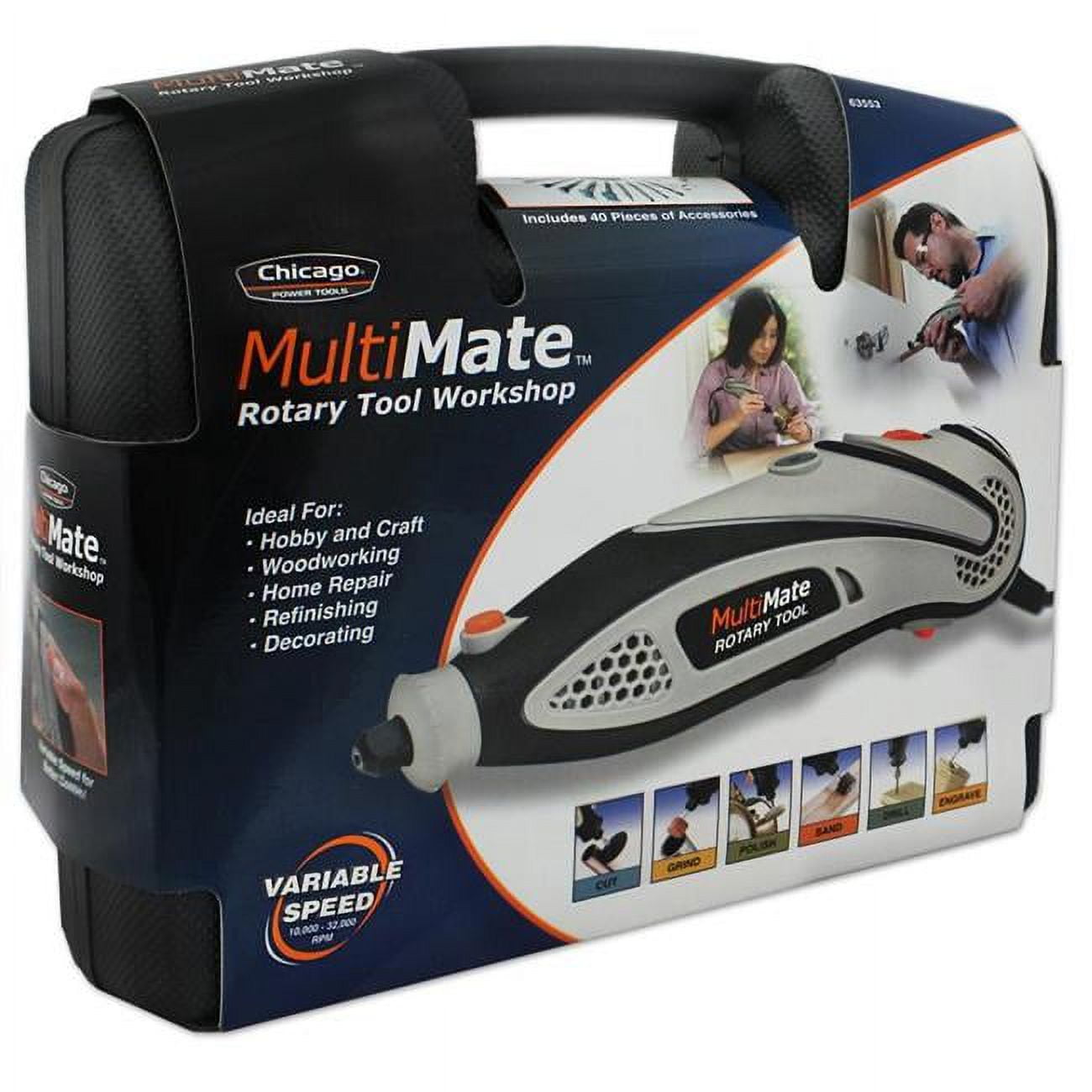 Picture of Chicago Power Tool 63553 MultiMate Rotary Tool