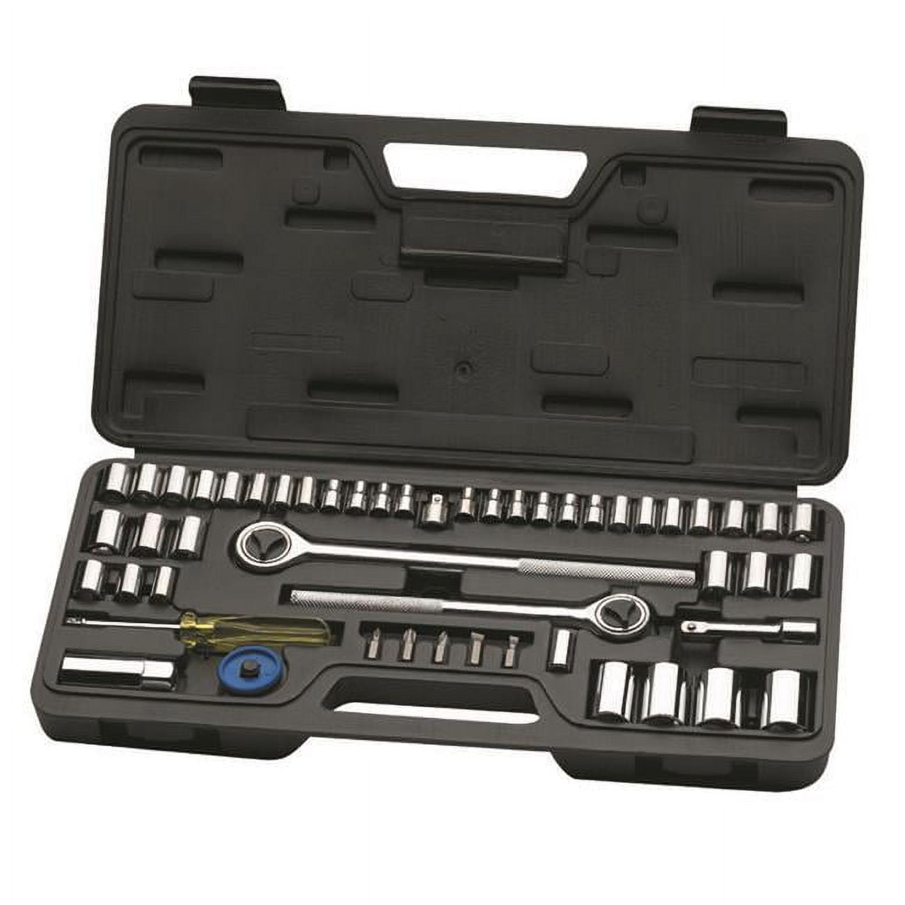 Socket Set with Storage Case - 52 Piece