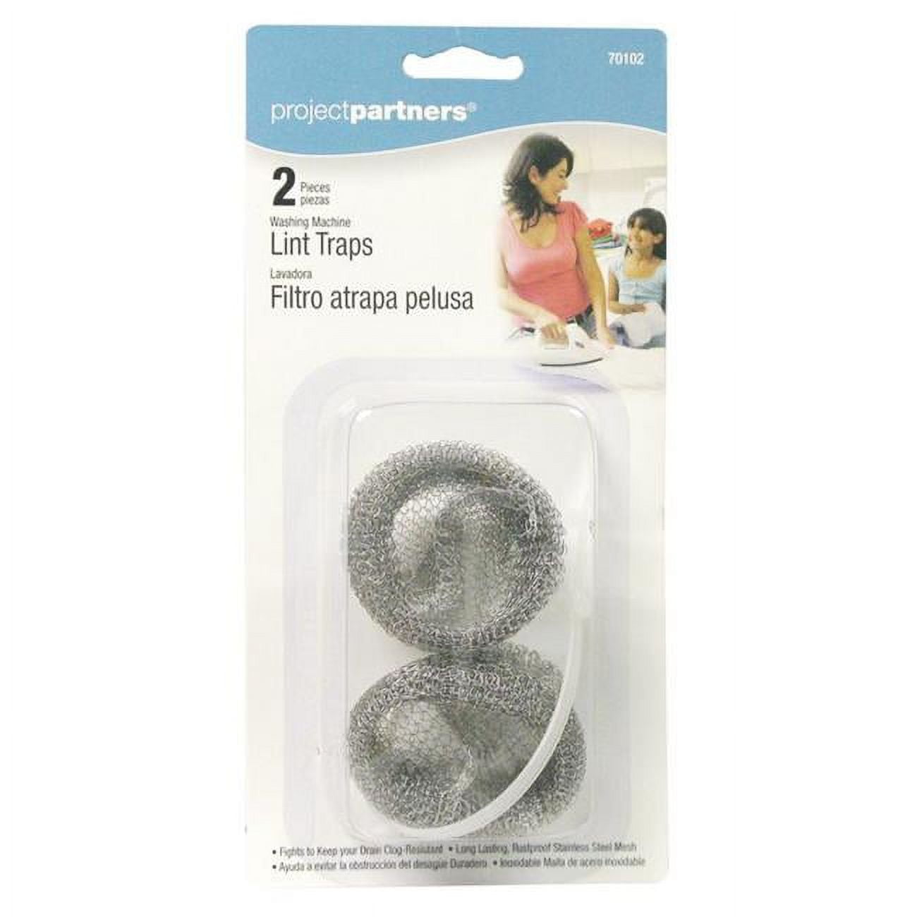 Picture of Project Partners 70102 Washing Machine Lint Traps - Pack of 2