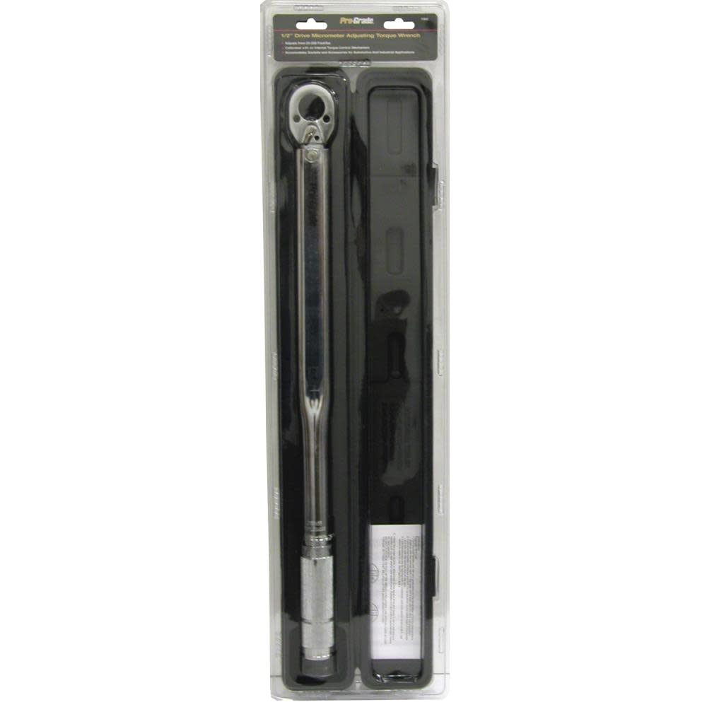 Picture of Pro-Grade 11851 0.37 in. Drive Round Beam Torque Wrench - 0-900 in.-lbs