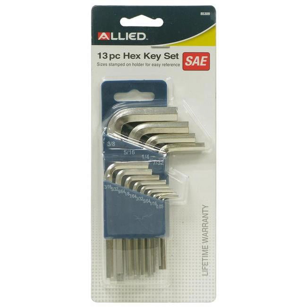 Picture of Allied 85309 SAE Hex Key Set - 13 Piece