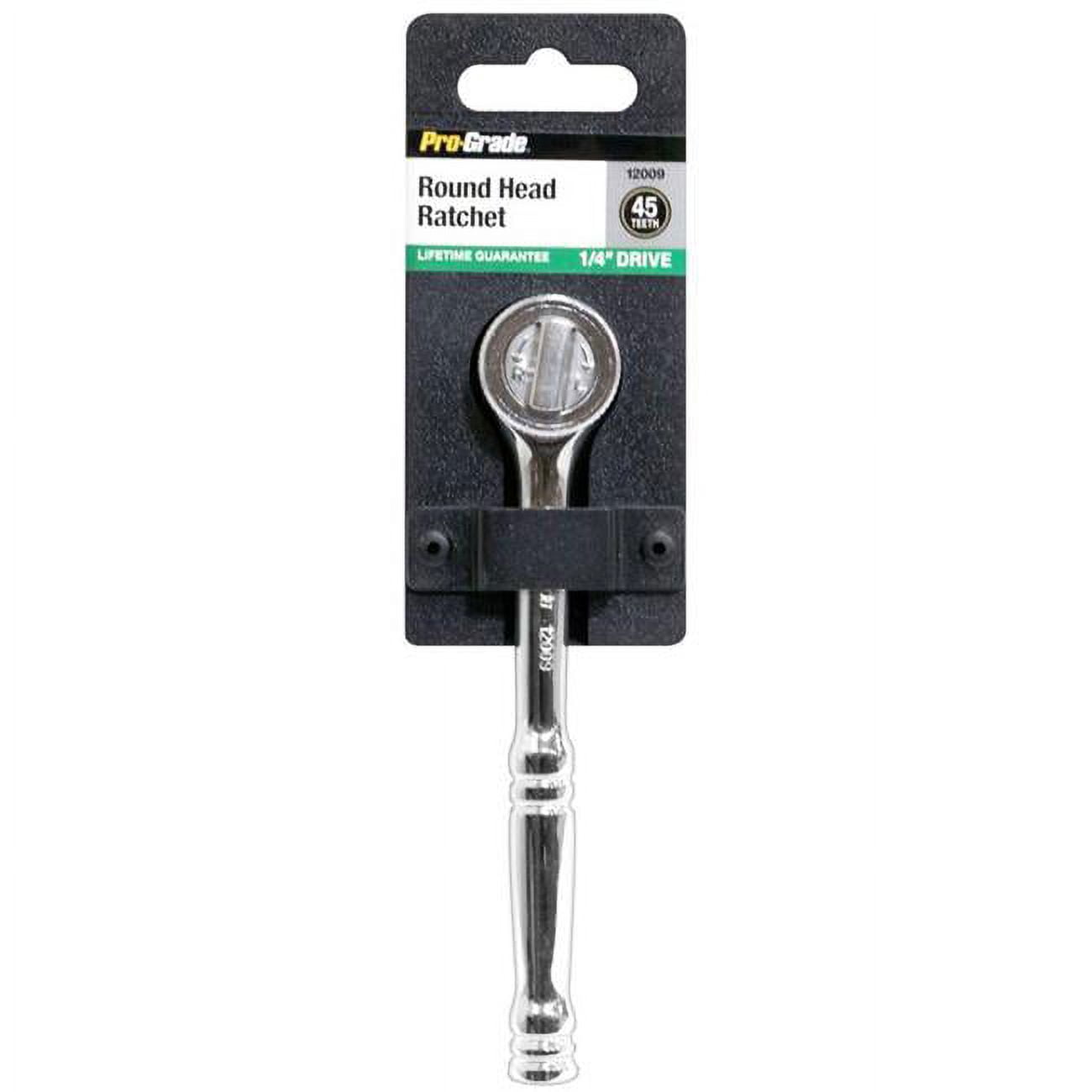 Picture of Pro-Grade 12009 0.25 in. Drive Round Head Ratchet