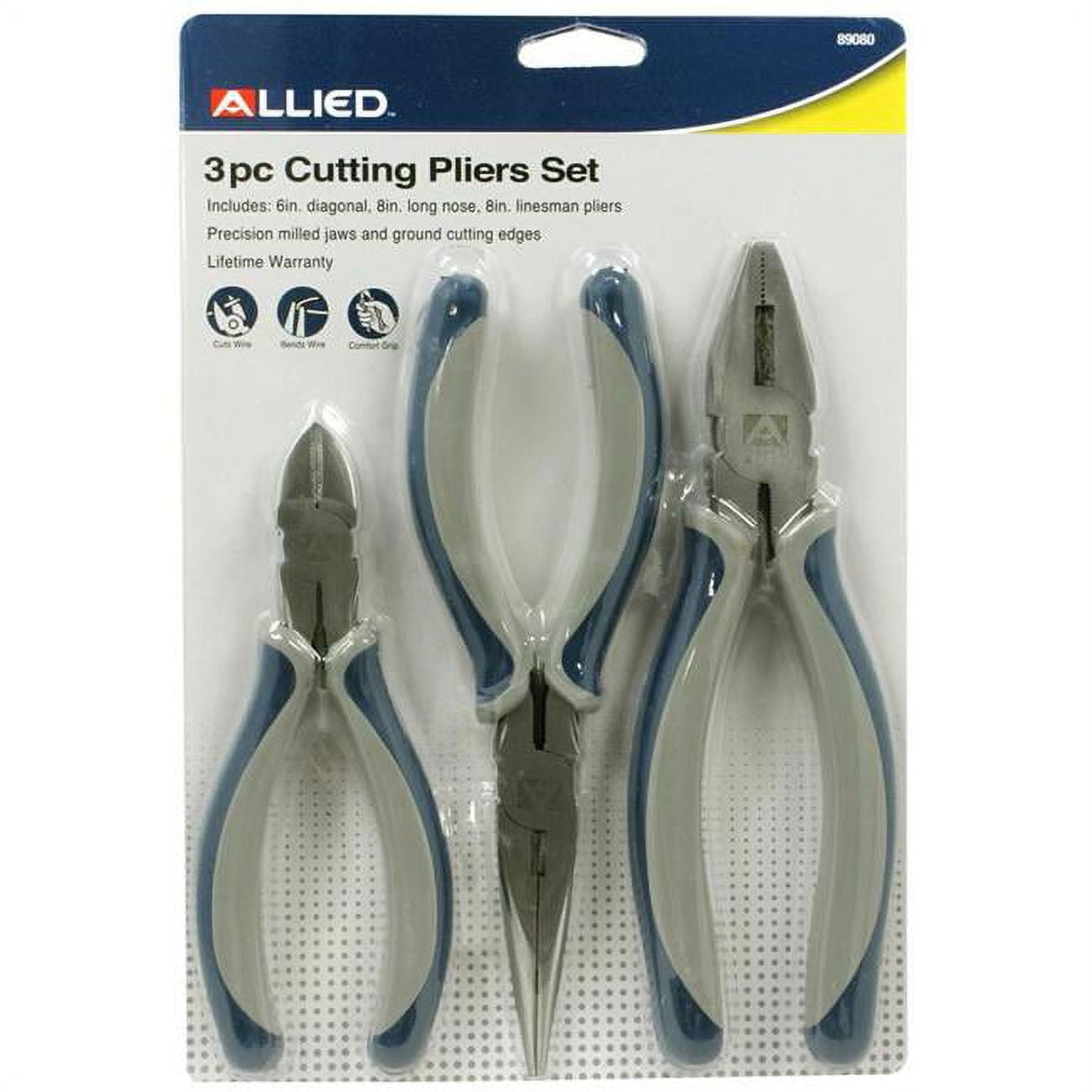 Picture of Allied 89080 Cutting Pliers Set - 3 Piece