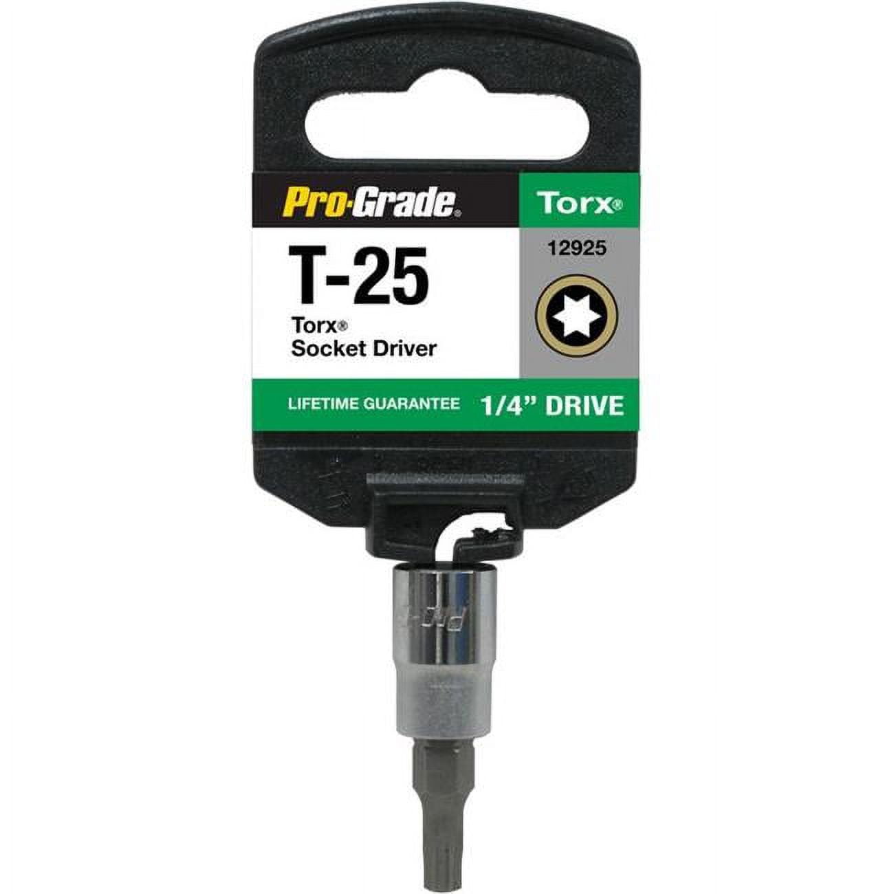 0.25 in. Drive x T25 Internal Torx Socket