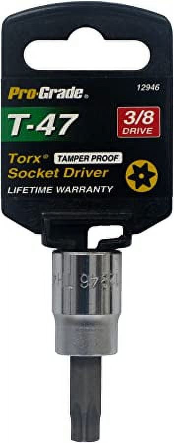 12947 0.37 in. Drive x T47 Internal Torx Socket