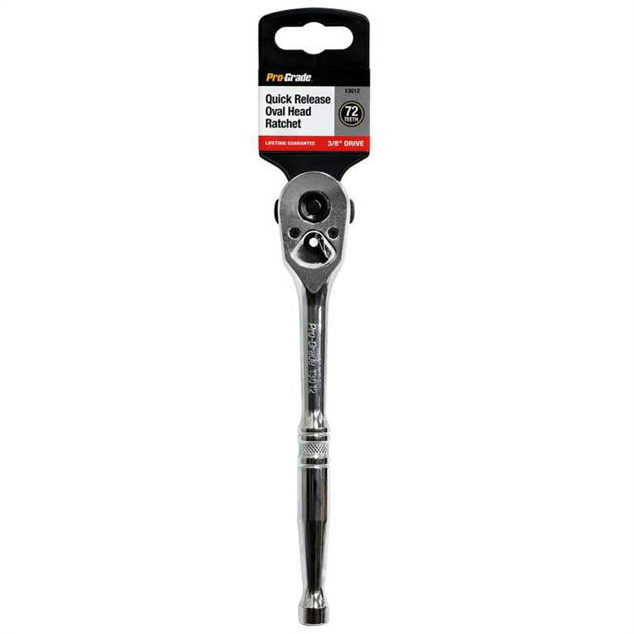 0.37 in. Drive Quick Release Oval Head Ratchet