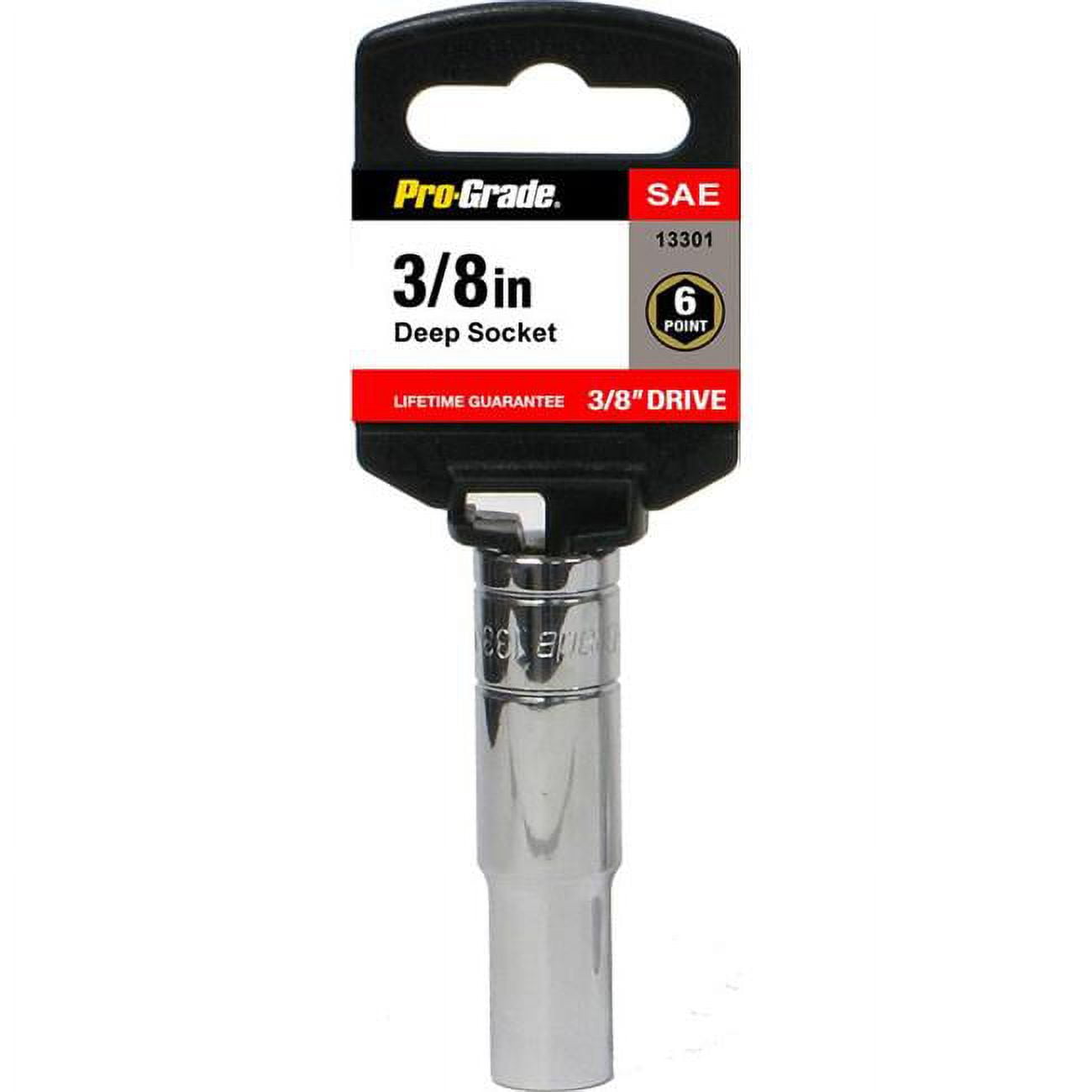 0.37 Drive x 0.37 in. 6 Point Deep Socket