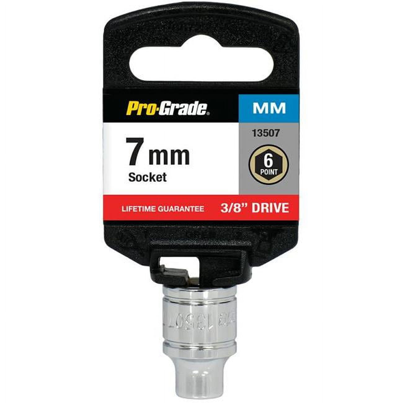13507 7 mm x 0.37 in. Drive 6 Point Socket