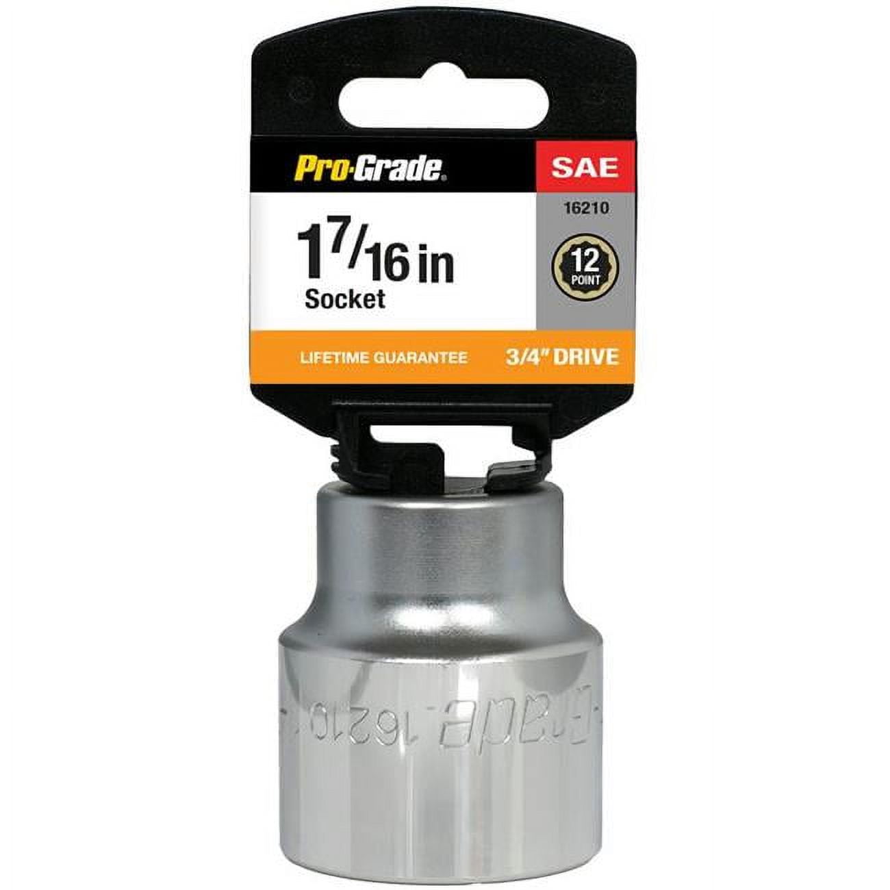 16210 0.75 Drive x 1.43 in. 12 Point Socket