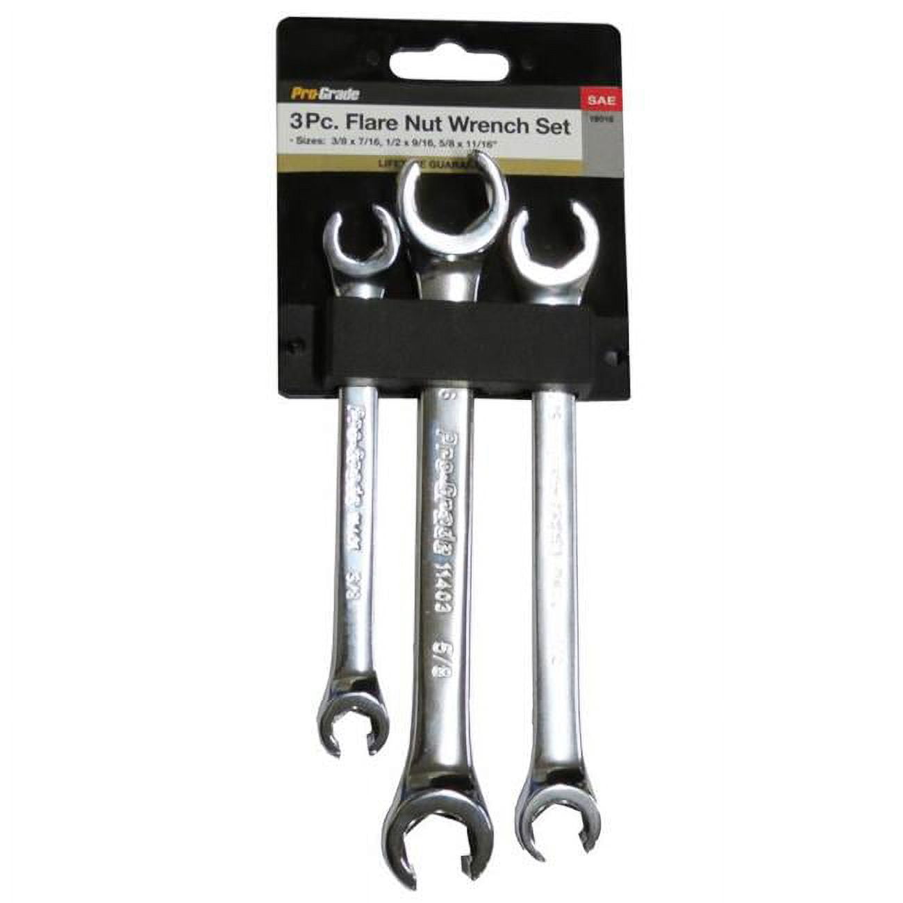 SAE Flare Nut Wrench Set - 3 Piece