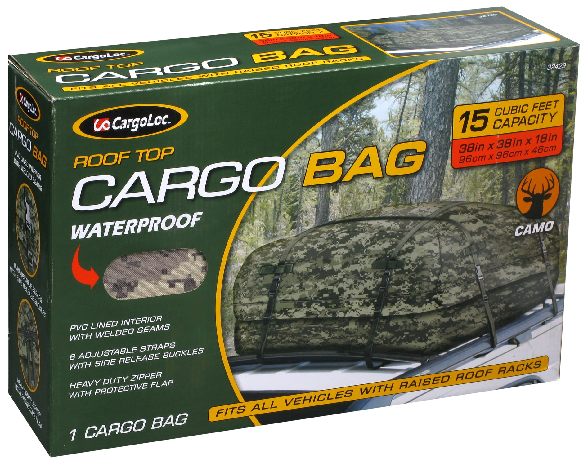 Picture of Cargoloc 32531 44 x 34 x 4.5 in. Steel Cargo Basket - 150 lbs