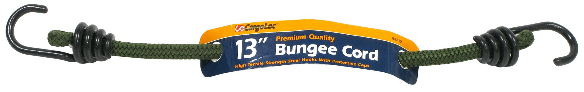 13 in. Green Bungee Cord