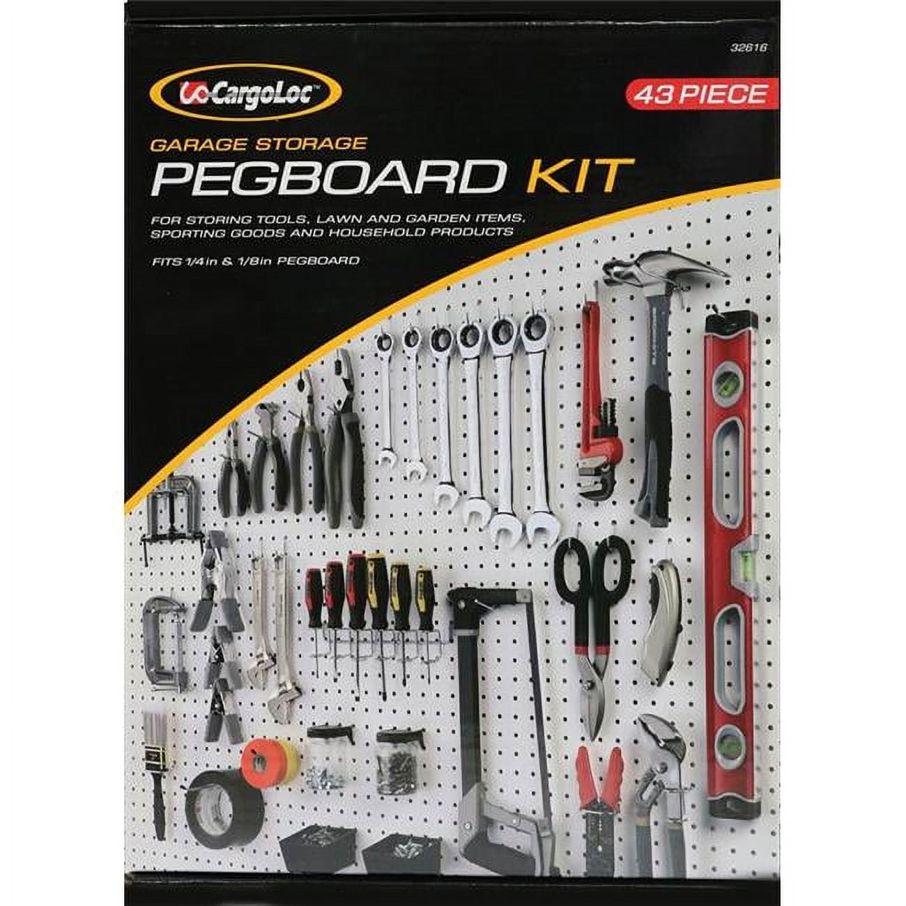 Pegboard Kit - 43 Piece