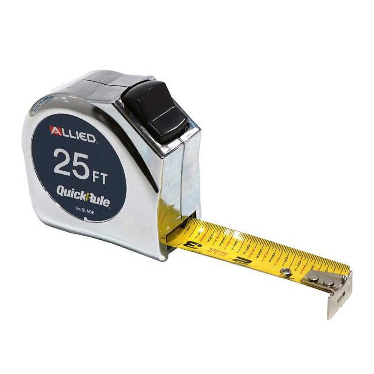 25 ft. x 1 in. QwikRule Steel Tape Measure with Chrome Case
