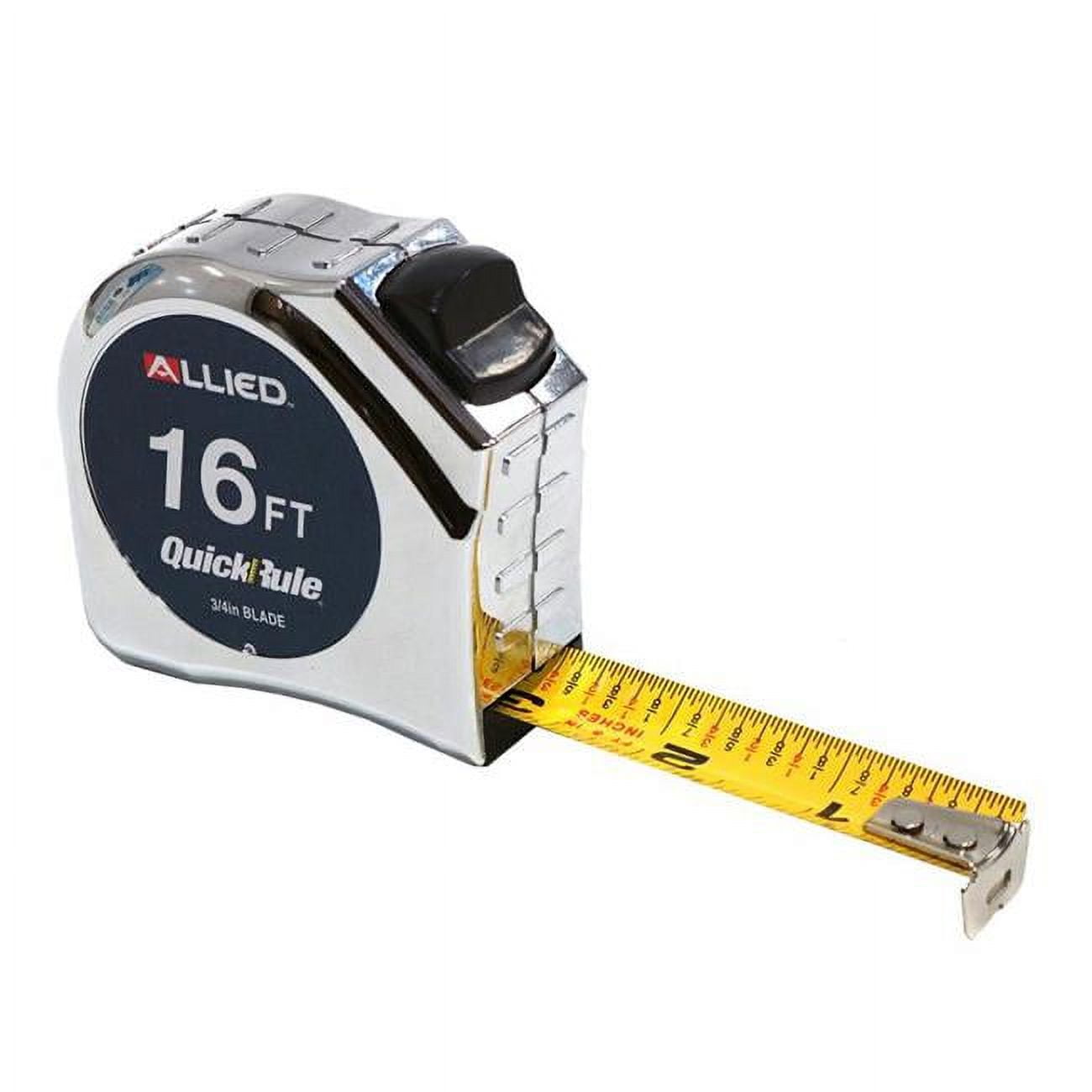 16 ft. x 0.75 in. QwikRule Steel Tape Measure with Chrome Case