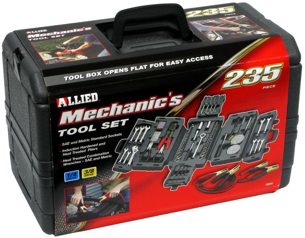 Picture of Allied 59091 Mechanics Tool Set with Fold Out Case - 235 Piece