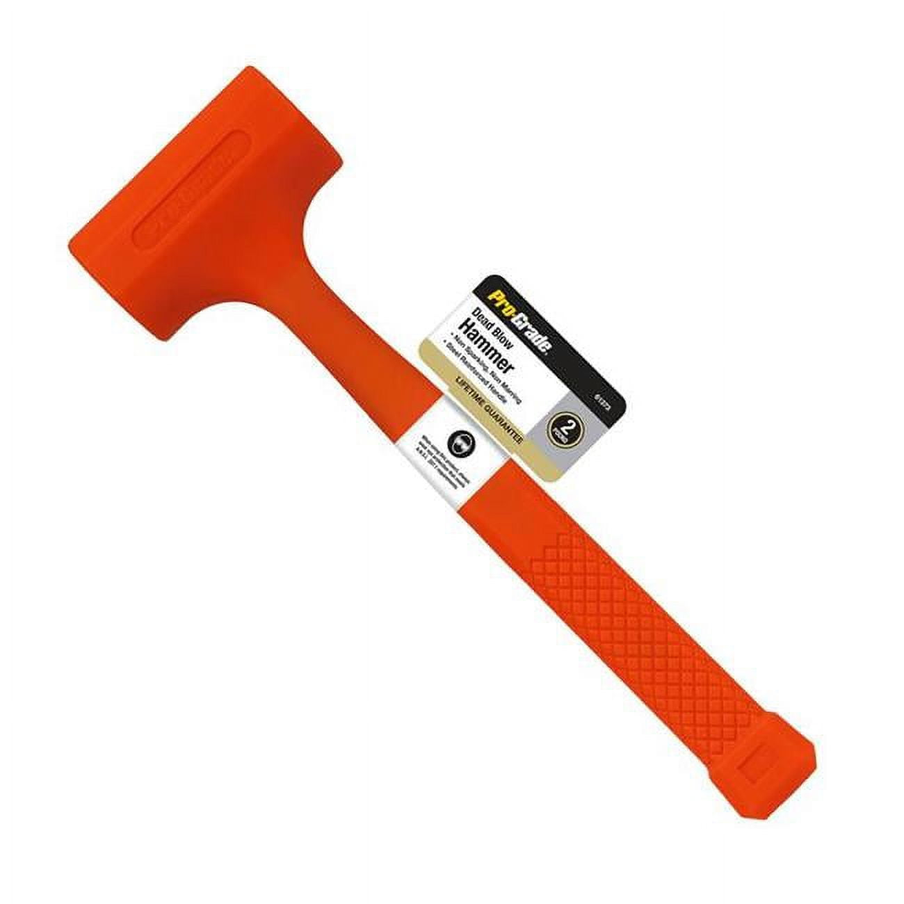 2 lbs Dead Blow Hammer - Orange