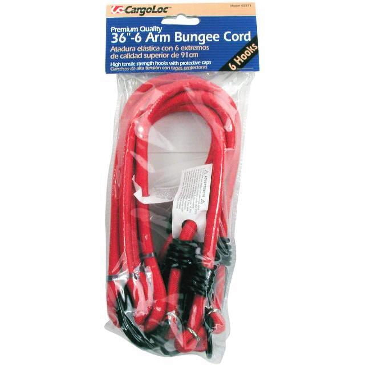 10 in. Mini Bungee Cords - 4 Piece