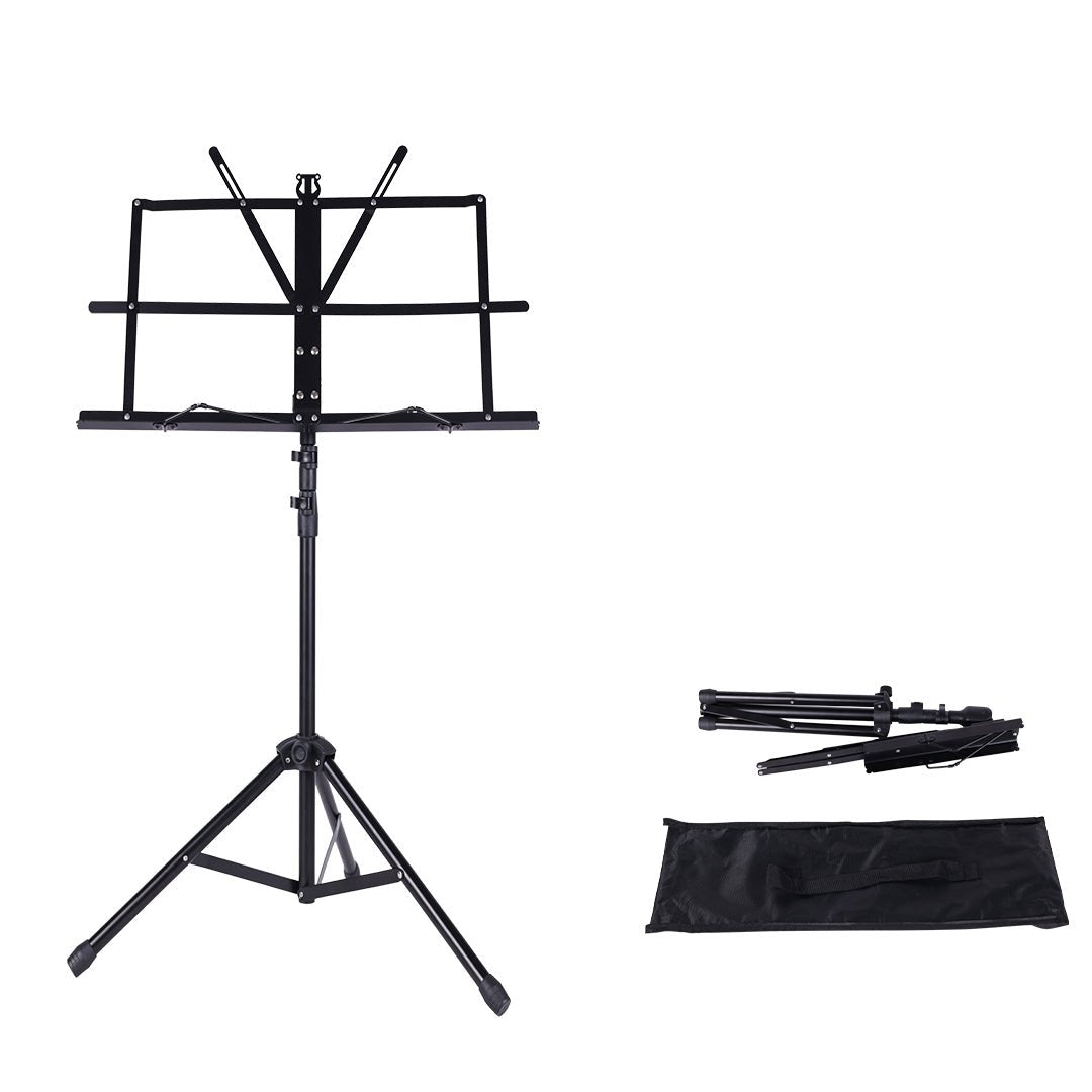 Picture of Winzz MS110H Metal Music Sheet Stand&#44; Black