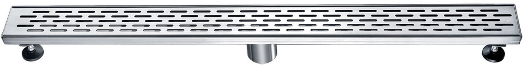 Picture of ALFI brand ABLD32C 32 in. Modern Stainless Steel Linear Shower Drain with Groove Holes