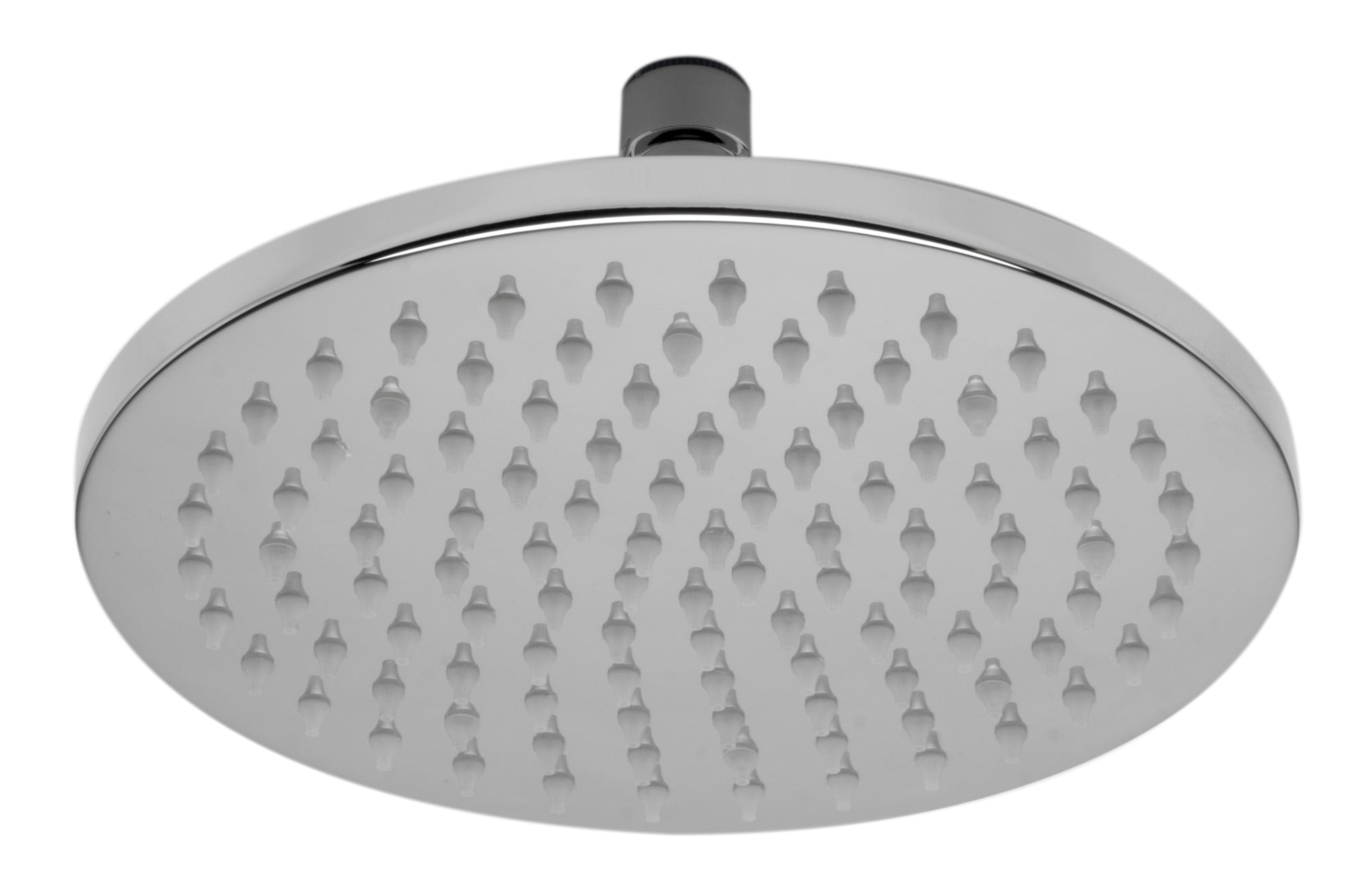 Picture of ALFI brand LED8R - PC 8 in. Round LED Rain Shower Head - Polished Chrome&#44; Multi Color