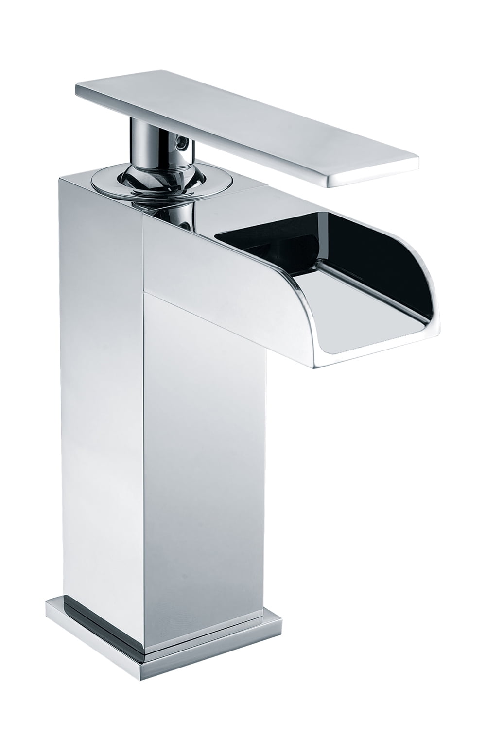 Picture of ALFI Brand AB1598-PC Single Hole Waterfall Bathroom Faucet - Polished Chrome