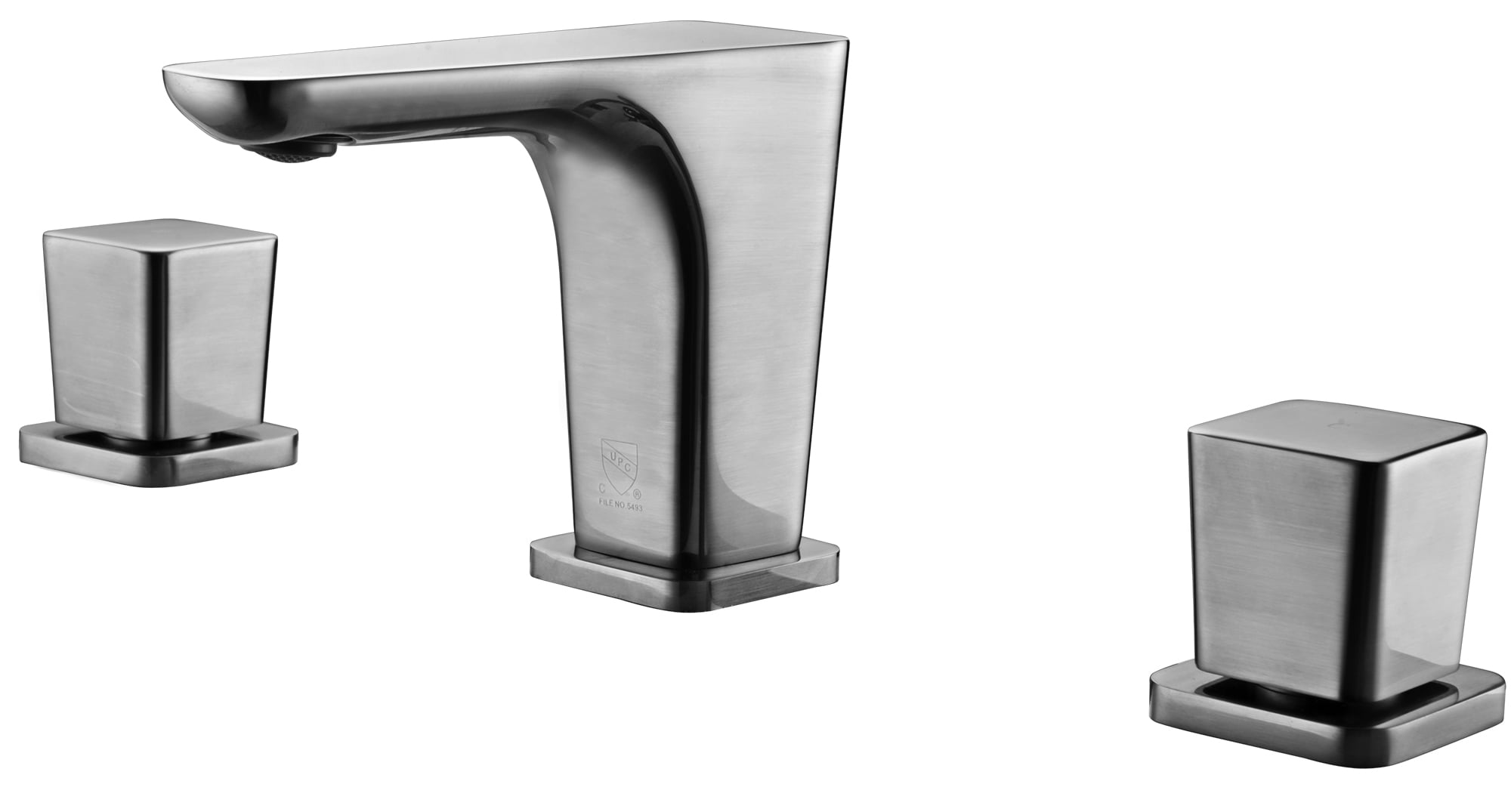 Picture of ALFI Brand AB1782-BN Widespread Modern Bathroom Faucet - Brushed Nickel