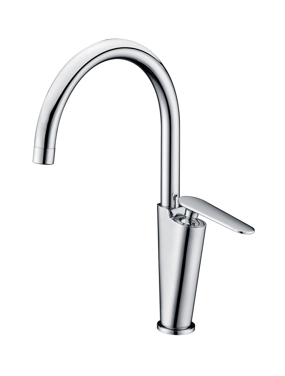 Picture of ALFI Brand AB3600-PC Polished Chrome Gooseneck Single Hole Bathroom Faucet