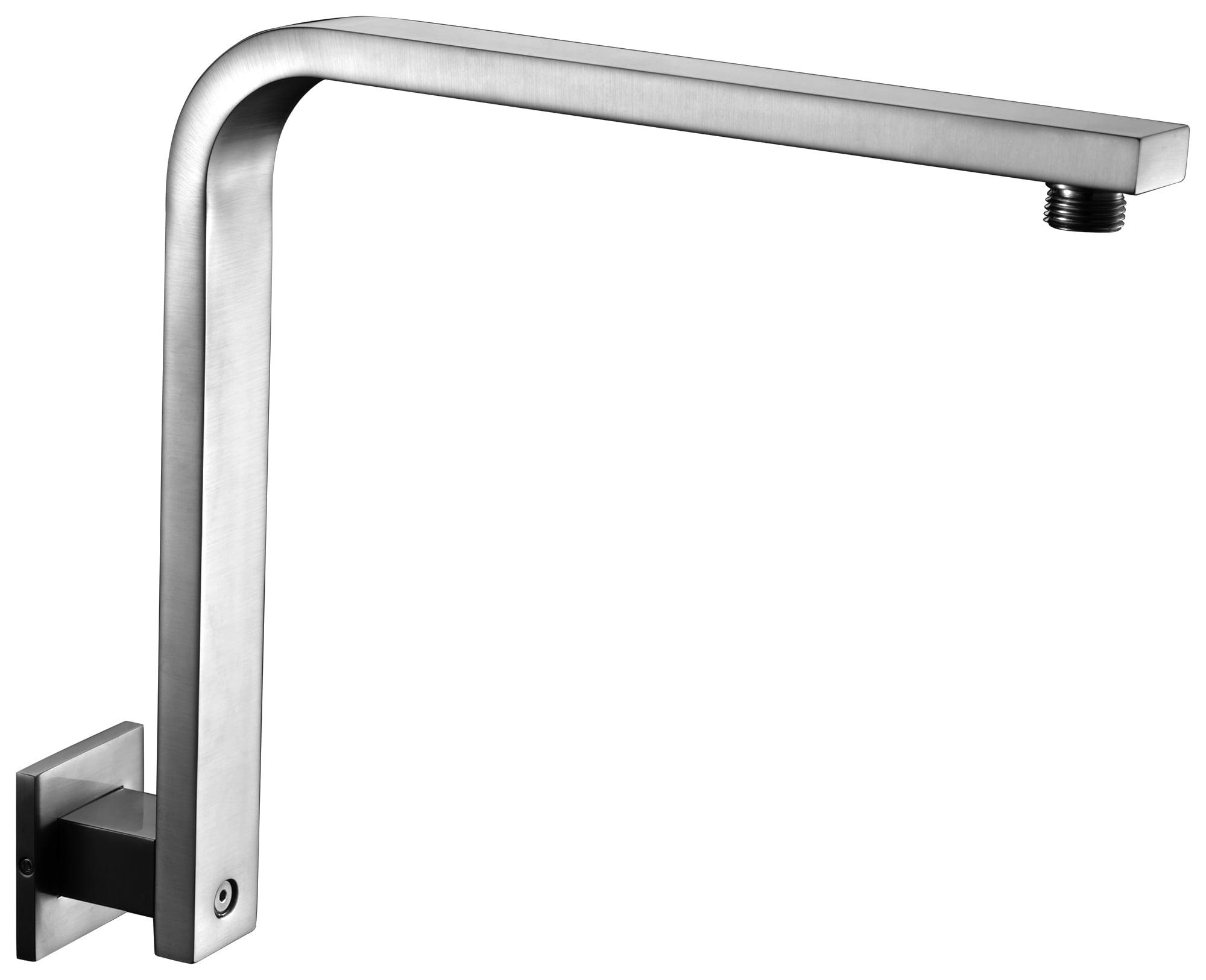 Picture of ALFI Brand AB12GSW-BN Brushed Nickel 12 in. Square Raised Wall Mounted Shower Arm