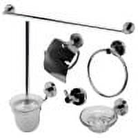 Picture of ALFI Brand AB9513-PC Polished Chrome Matching Bathroom Accessory Set, 6 Piece