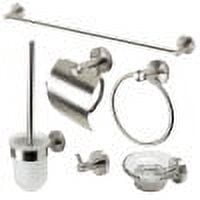 Picture of ALFI Brand AB9513-BN Brushed Nickel Matching Bathroom Accessory Set, 6 Piece